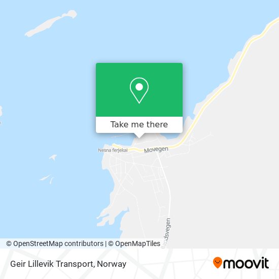 Geir Lillevik Transport map