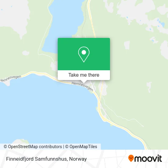 Finneidfjord Samfunnshus map