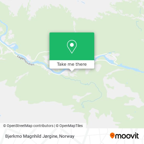 Bjerkmo Magnhild Jørgine map