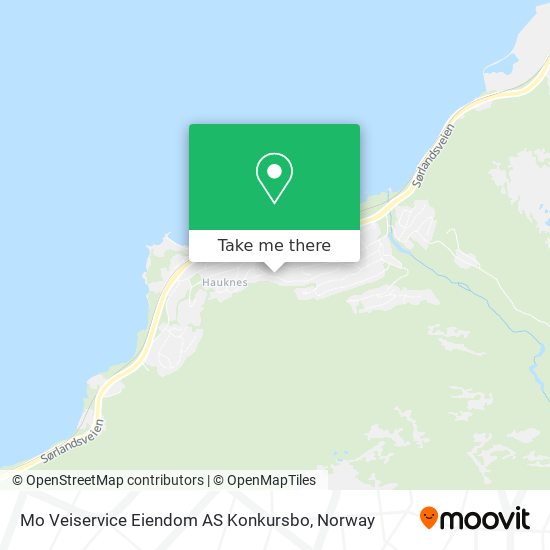 Mo Veiservice Eiendom AS Konkursbo map