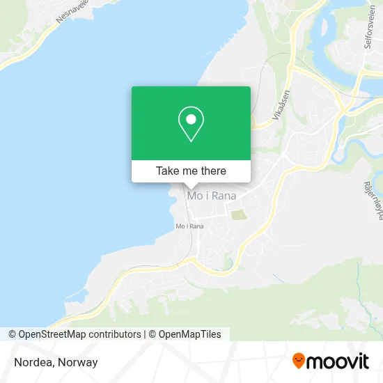 Nordea map