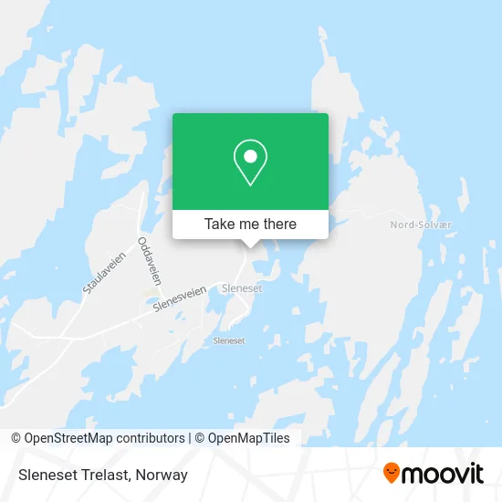 Sleneset Trelast map