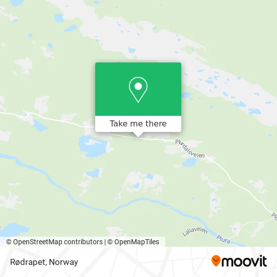 Rødrapet map