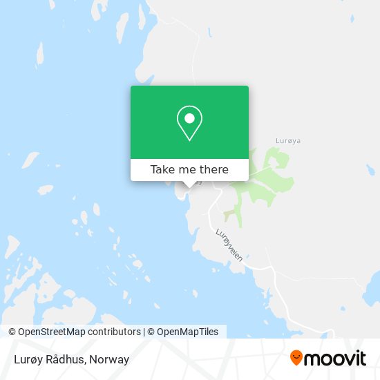 Lurøy Rådhus map