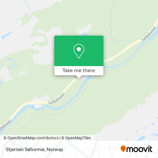 Stjernen Sølvsmie map