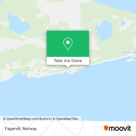 Fagervik map