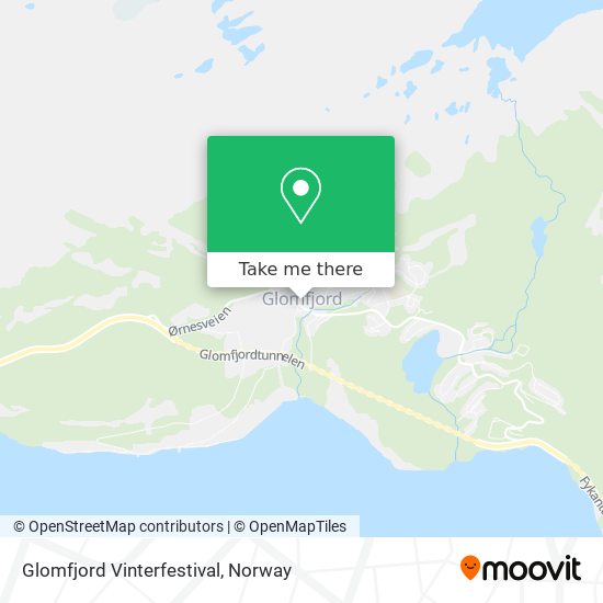 Glomfjord Vinterfestival map