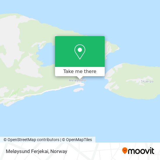 Meløysund Ferjekai map