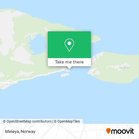 Meløya map