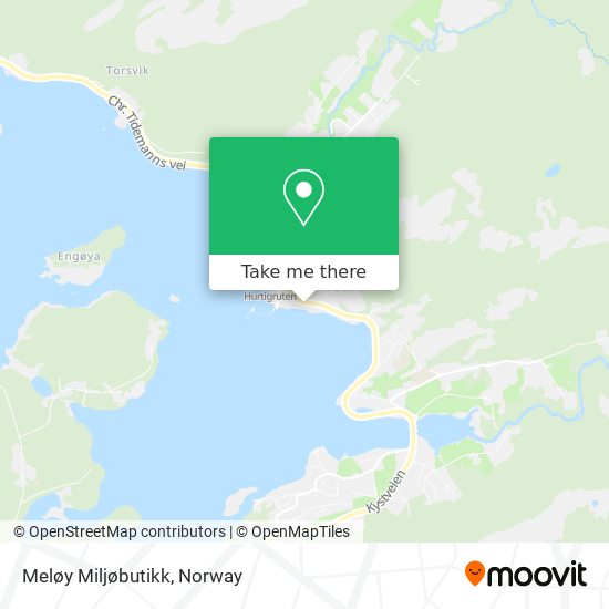 Meløy Miljøbutikk map