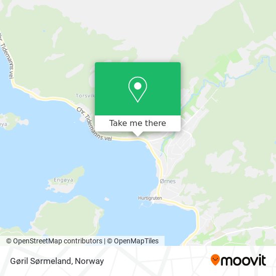 Gøril Sørmeland map