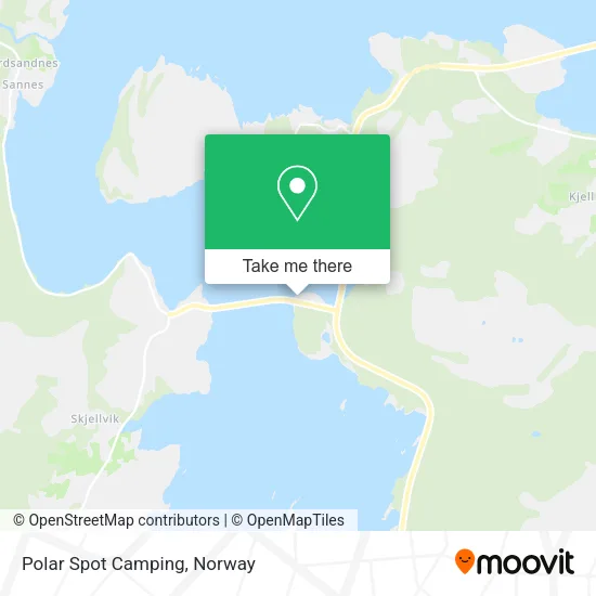 Polar Spot Camping map