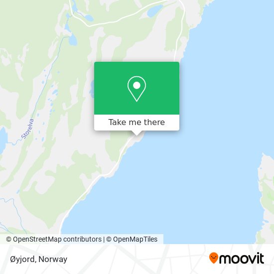 Øyjord map