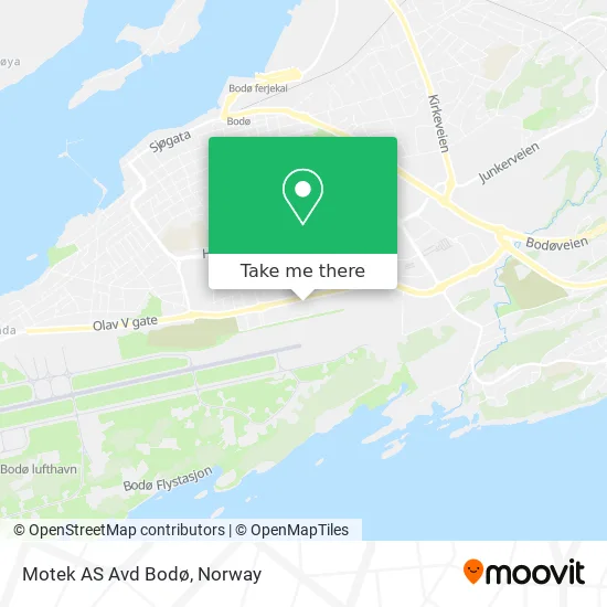 Motek AS Avd Bodø map