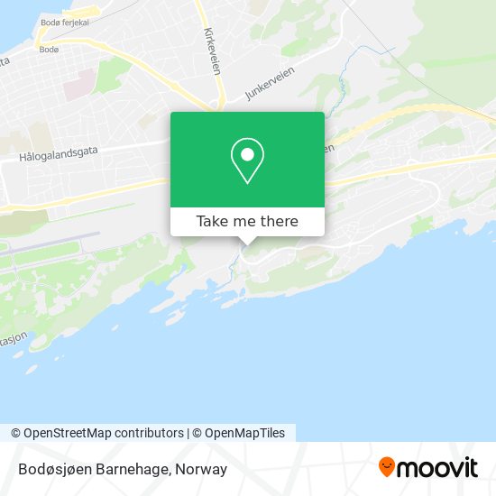 Bodøsjøen Barnehage map