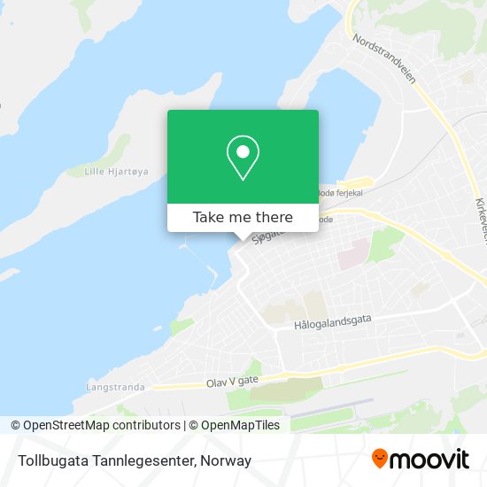 Tollbugata Tannlegesenter map