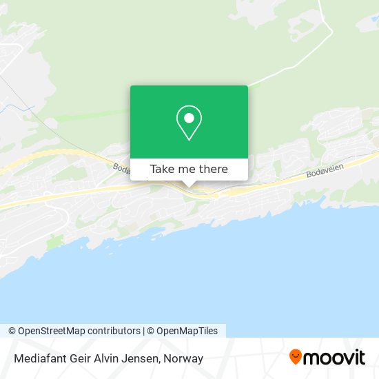 Mediafant Geir Alvin Jensen map