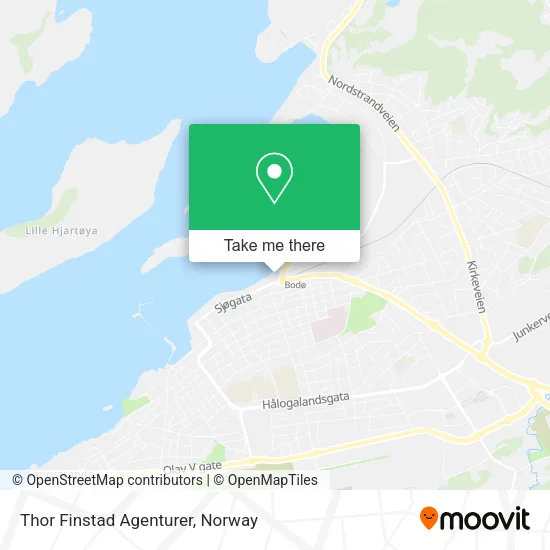 Thor Finstad Agenturer map