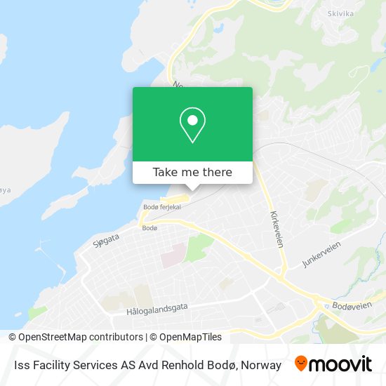 Iss Facility Services AS Avd Renhold Bodø map