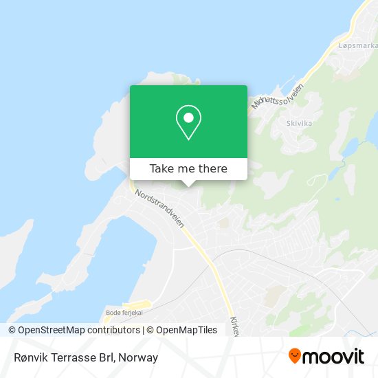 Rønvik Terrasse Brl map