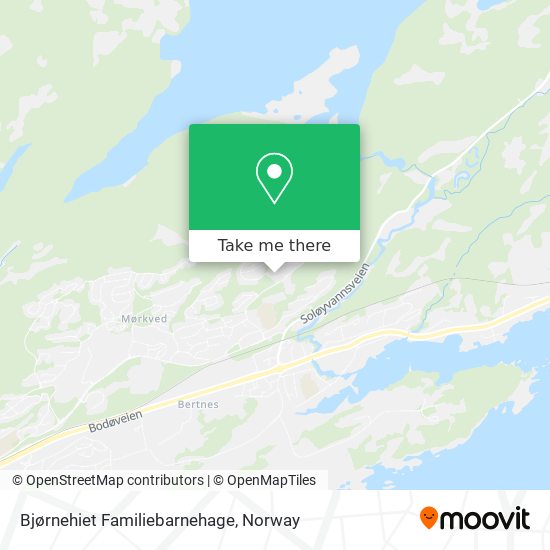 Bjørnehiet Familiebarnehage map
