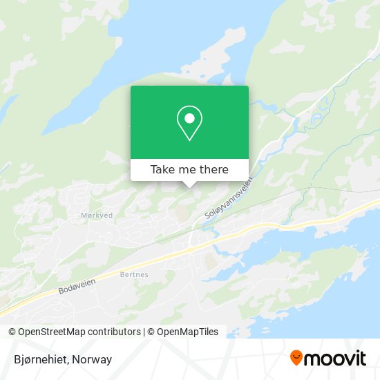 Bjørnehiet map