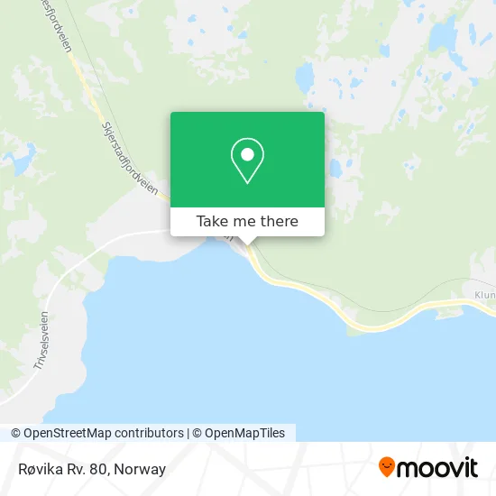 Røvika Rv. 80 map