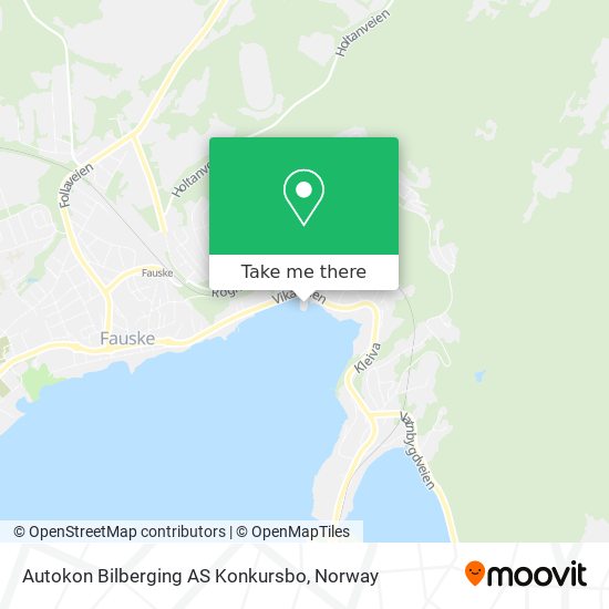 Autokon Bilberging AS Konkursbo map