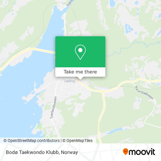 Bodø Taekwondo Klubb map