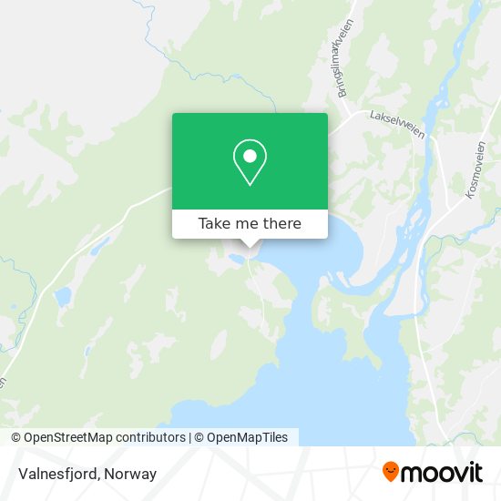 Valnesfjord map