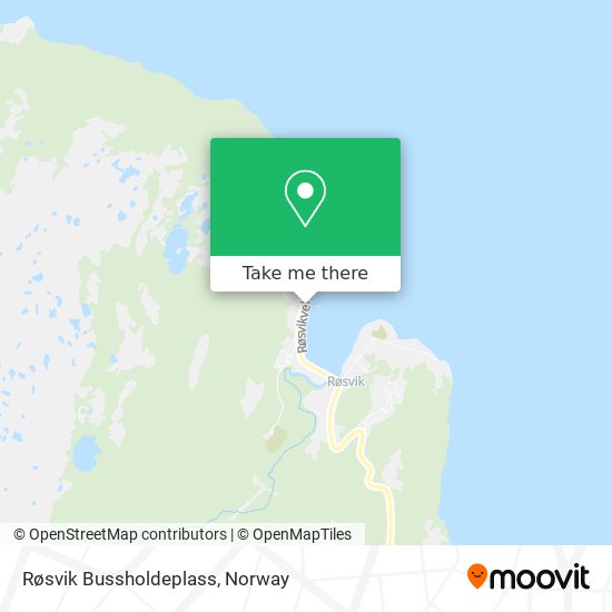 Røsvik Bussholdeplass map