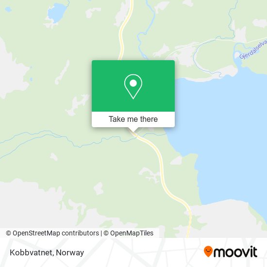 Kobbvatnet map