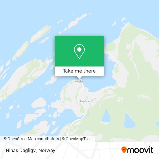 Ninas Dagligv. map