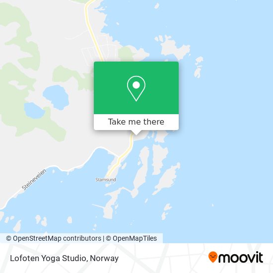 Lofoten Yoga Studio map