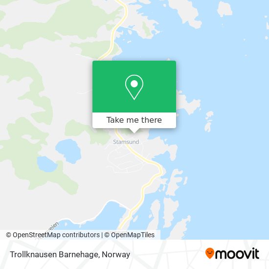 Trollknausen Barnehage map