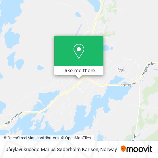 Jårylavukuceqo Marius Søderholm Karlsen map