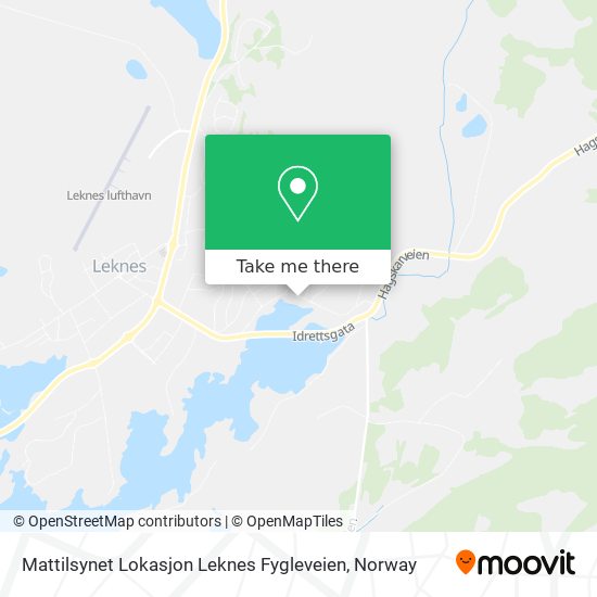 Mattilsynet Lokasjon Leknes Fygleveien map