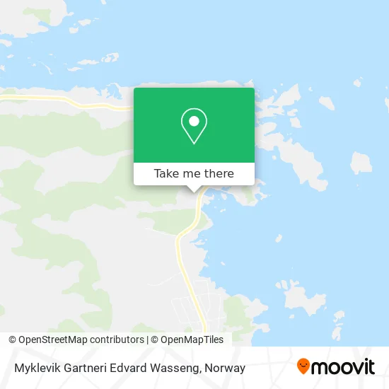 Myklevik Gartneri Edvard Wasseng map