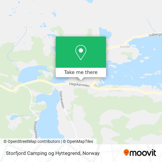 Storfjord Camping og Hyttegrend map