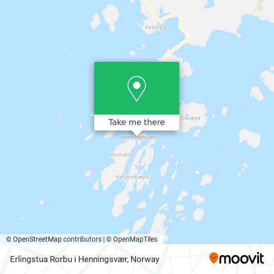 Erlingstua Rorbu i Henningsvær map