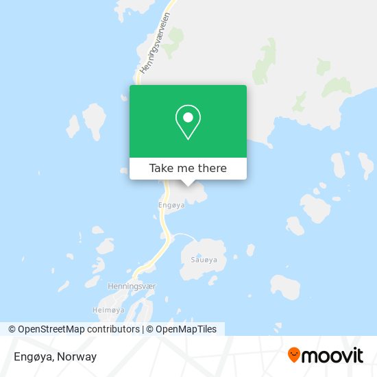 Engøya map