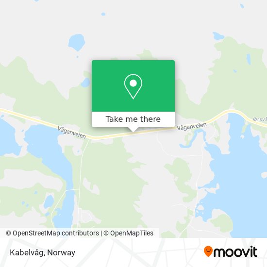 Kabelvåg map