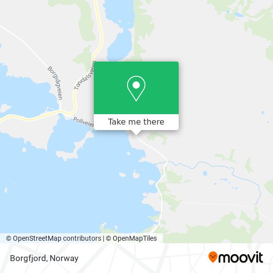 Borgfjord map