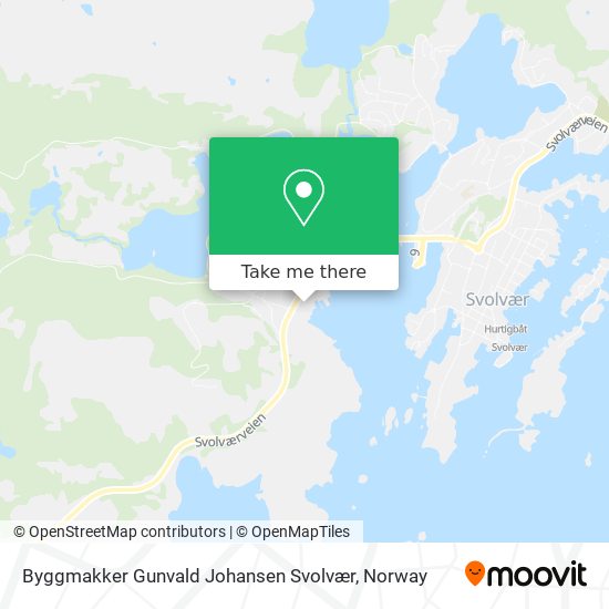Byggmakker Gunvald Johansen Svolvær map