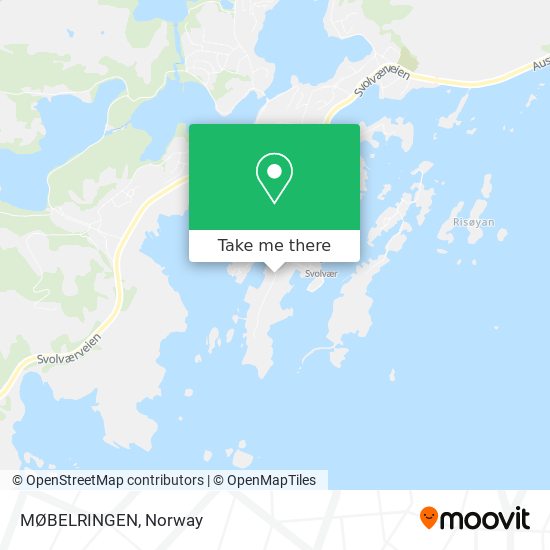 MØBELRINGEN map