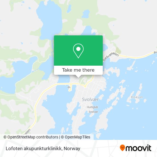 Lofoten akupunkturklinikk map