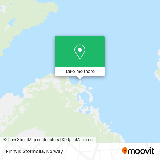 Finnvik Stormolla map