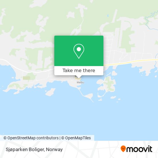 Sjøparken Boliger map