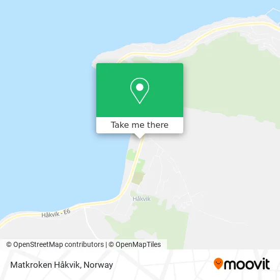 Matkroken Håkvik map