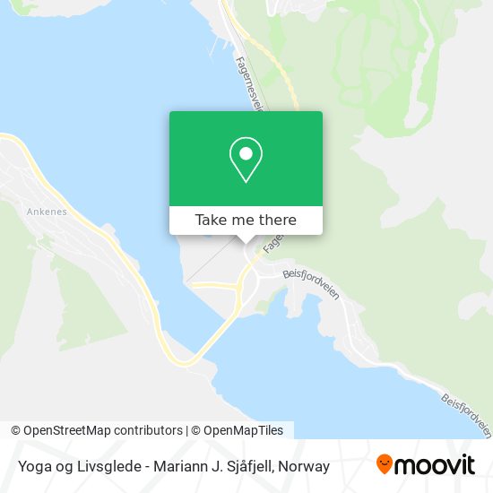 Yoga og Livsglede - Mariann J. Sjåfjell map